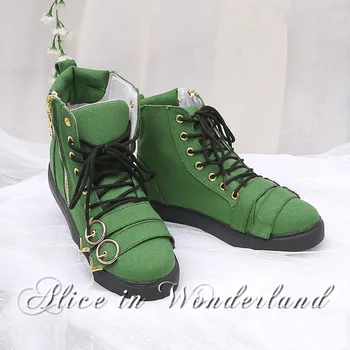 

Anime Vocaloid Kagamine Rin Len Miku Alice In Wonderland Cosplay Shoes Lolita Cos Shoes Women's Sandals Summer Girls