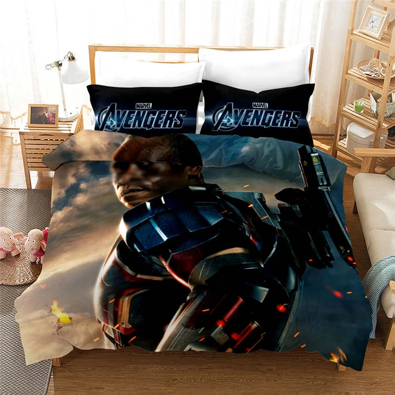 Marvel Avengers Queen Size Bedding atelieryuwa.ciao.jp