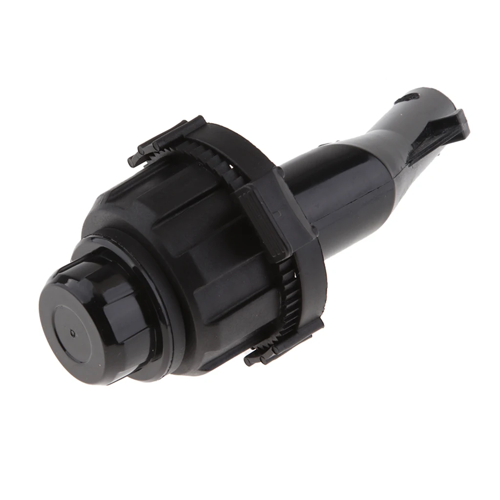Black Gas Tank Oil Fuel Cans Kit Tube Pipe And Cap Fit for SUV ATV UTV Car Motorcycle