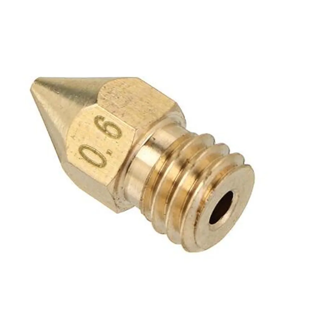 3D printer nozzle m6 threaded cavity nozzle caliber For 1.75mm/3.0MM Filament MK8 brass nozzle