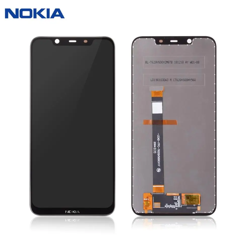 

6.18" Original Display For Nokia 8.1 LCD Display Touch Screen for Nokia X7 Display LCD Digitizer 7.1 Plus TA-1131