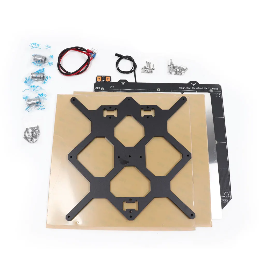 Reprap Prusa I3 Mk3 3d Printer Heated Bed Full Kit With PCB Magnets 