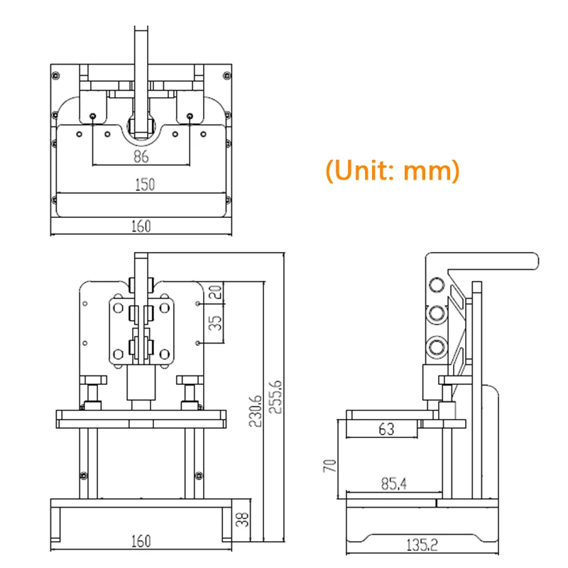 Supporto Per PCB Jig Universale – Telaio Di Prova Per Test Funzionali Di Circuiti Stampati