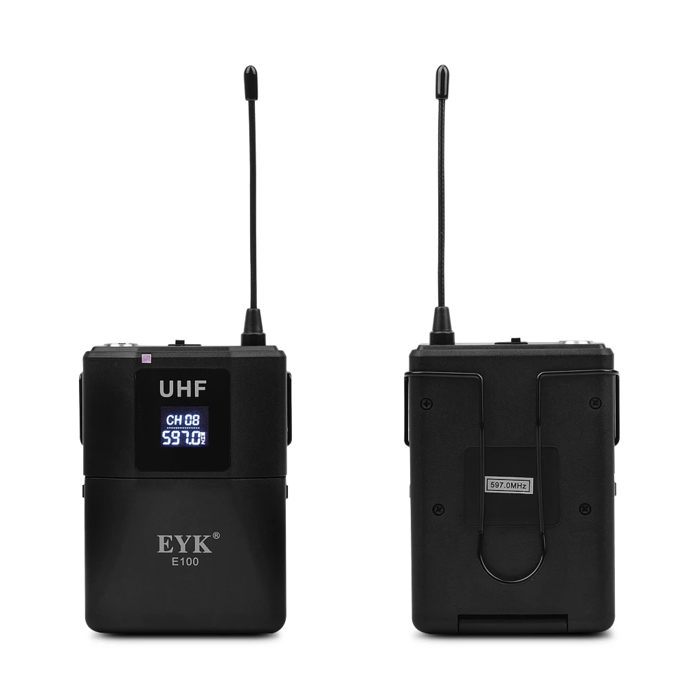 sem fio com handheld + bodypack lapela