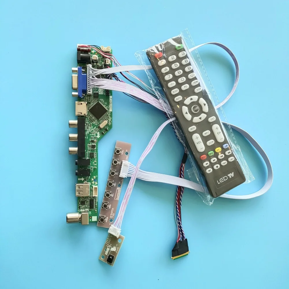 Kit for N116BGE 1366x768 HDMI Controller board 40pin LVDS USB Audio Screen remote Display VGA LCD LED TV AV panel monitor 11.6" |