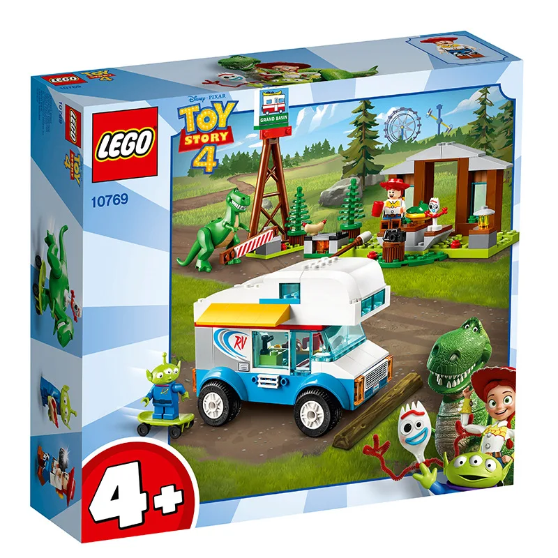 

April New Products Lego LEGO 10769 Small Building Division Series Toy Story 4 of Caravan Travel