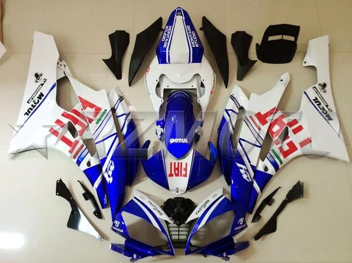 ABS полный обтекатель наборы Подходит для YAMAHA YZF-R6 2006 2007 обтекатели комплект YZF R6 06 07 литья под давлением холодный стиль