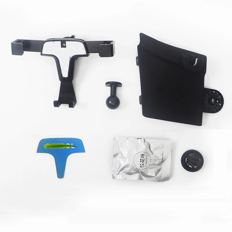 Suitable for Nissan patrol y62 vehicle-mounted rotating smart phone holder mobile phone bracket vent accessories - Цвет: Blue