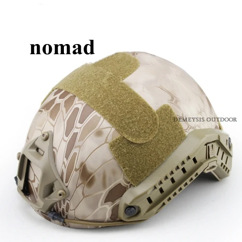 High Quality Protective Military Airsoft Helmets FAST Helmet Tactical Shooting Combat Helmet SWAT Riding Protect Equipment - Цвет: nomad