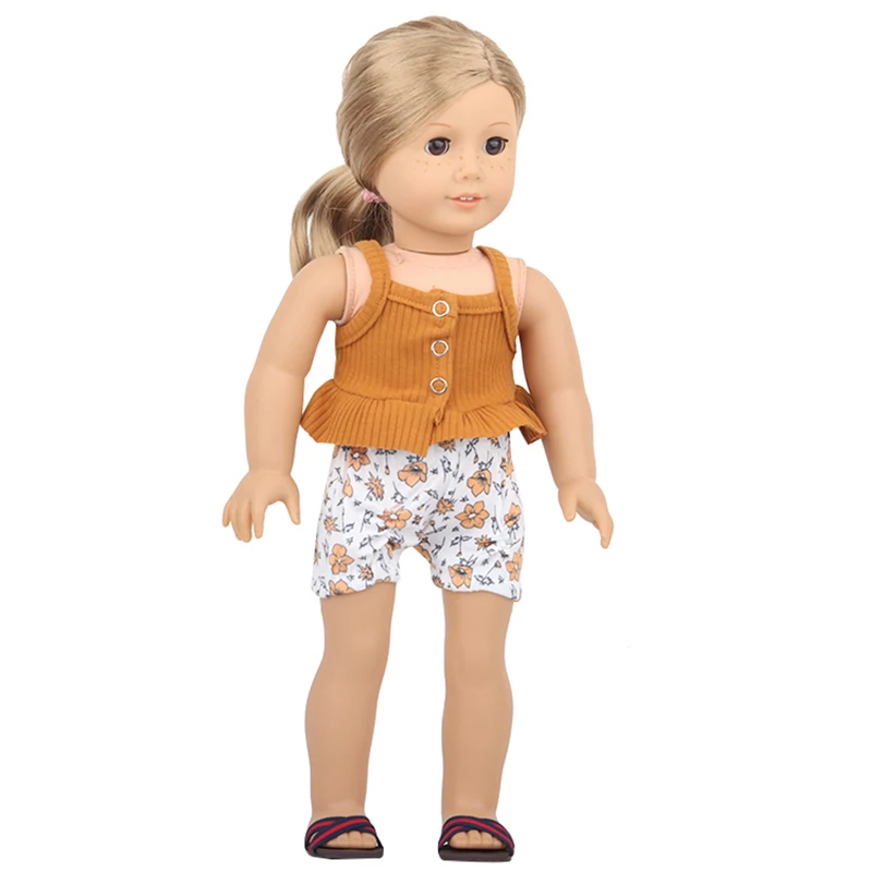 American Doll Clothes Set 18 Inch Disruptive Pattern Series Cactus Symble Weave Knit for 43 cm New Reborn Baby Dolls 1/3 Bjd Toy doll accessories,doll clothes,doll clothes accessories,barbie doll clothes