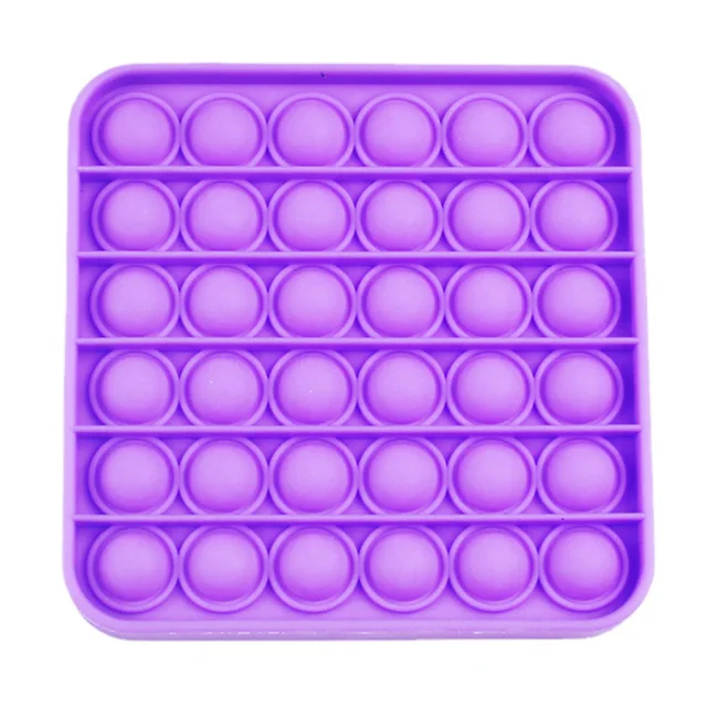 Fidget Reliver Stress Toys Rainbow Push Bubble Antistress Toys Sensory Toy To Relieve Autism Free Shipping PL-303