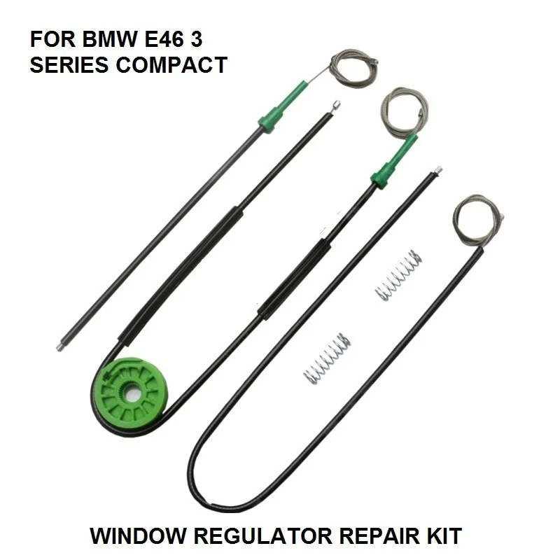 CAR WINDOW KIT FOR BMW E46 COMPACT ELECTRIC WINDOW REGULATOR FRONT