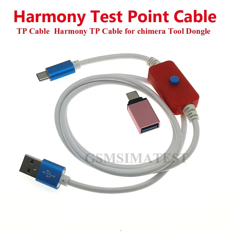 Cable For Huawei Harmony Tp + HW USB COM 1.0 Adapter for HarmonyOS chimera pro tool dongle