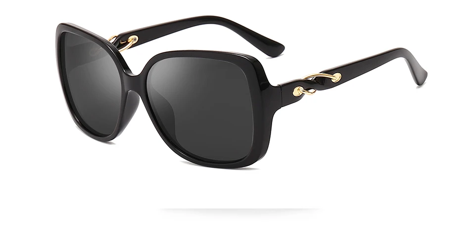 OVZA винтажные поляризационные солнцезащитные очки женские анти-УФ классические солнцезащитные очки женские высококачественные ретро очки для вождения S5019