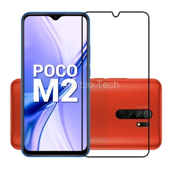 

30 Pcs/Lot 9H Premium Tempered Glass for Xiaomi Poco M2 Full Coverage Screen Protector Protective Film for Xiaomi Poco M2