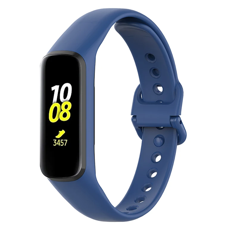 Силиконовый ремешок Laforuta для Galaxy Fit e резиновый спортивный браслет Samsung R375 женский