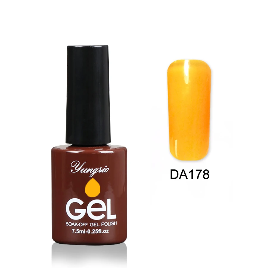 Neon Color Translucent Stainded Glass Gel Lacquer UV LED Soak Off Gel Nail Polish Varnish Fast Dry Long Lasting