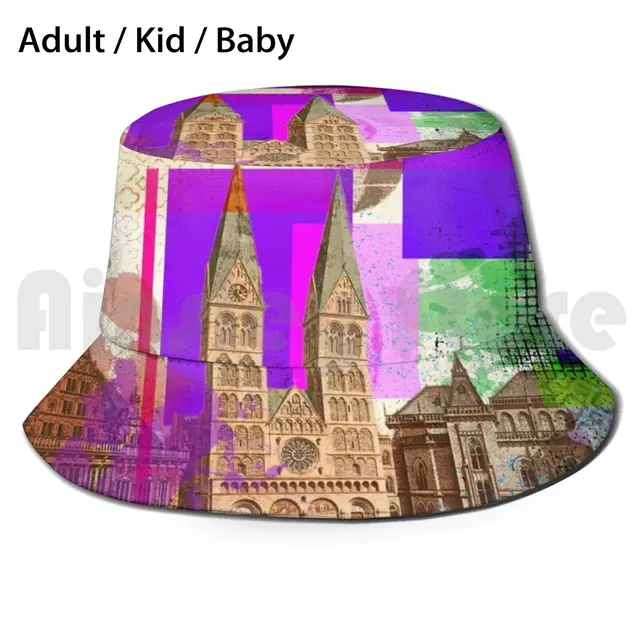 Was Rebuilt In The Gothic Style In The 13th Century: An Exquisite Bucket Hat with Sun Protection