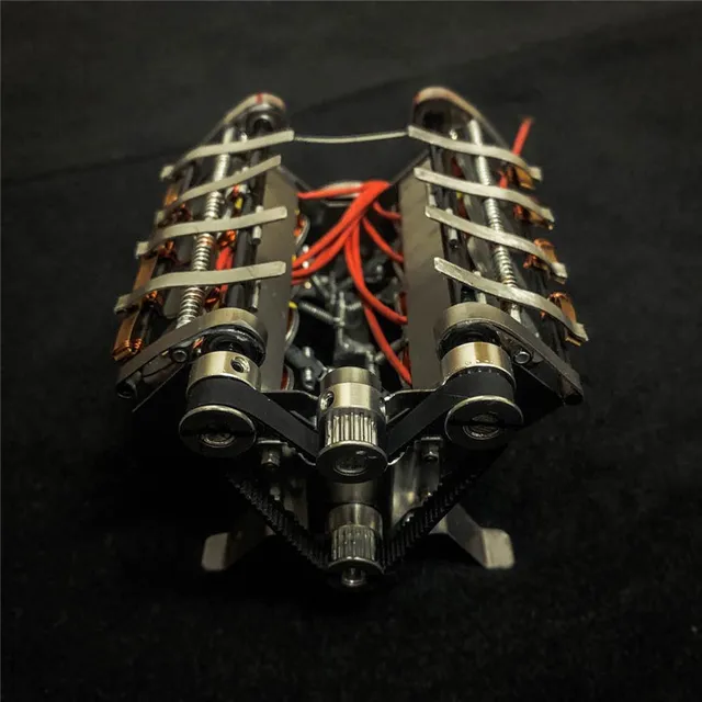 V8 Electromagnetic Generator Model High-Speed Generator Model Electric-Start