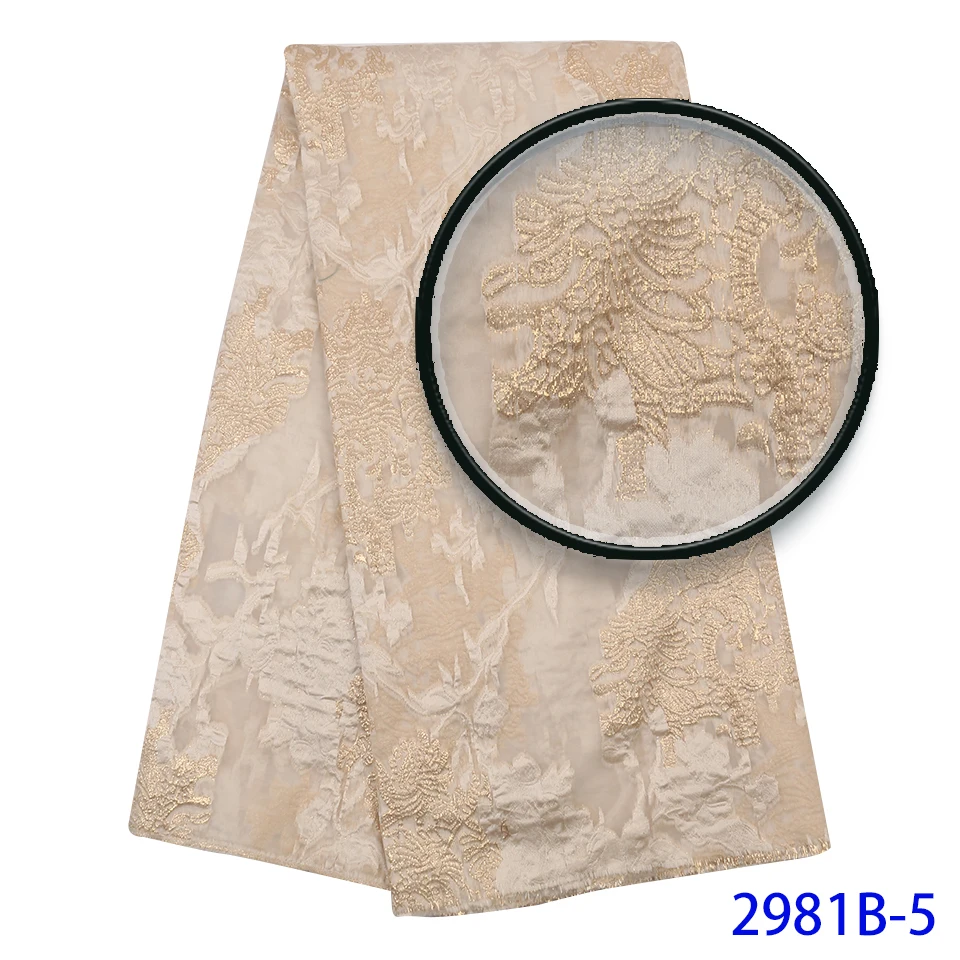 Винная кружевная ткань парча жаккард лучшее качество Свадебная парча ткань Африканская кружевная ткань для свадебного вечернего платья XZ2981B