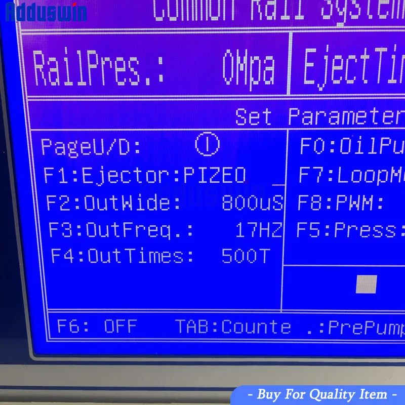 Sytem тестер common rail Adduswin дизельный инжектор с шестью электромагнитными/одним