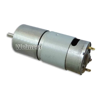 

1pcs DC24V JGA37-545 Large Torque Speed Reduction Gear Motor with Full Metal Gearbox