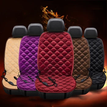 

12V Heated Car Seat Cushion Cover Seat ,Heater Warmer , Winter Household Cushion cardriver heated seat cushion Front back row