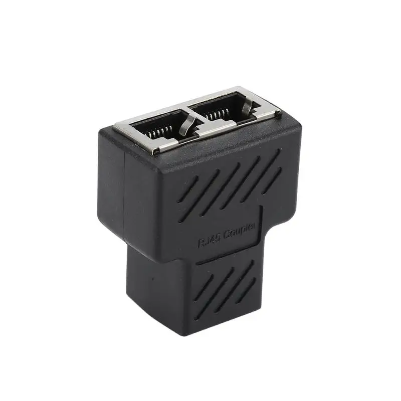 1 шт. новинка от до 2 LAN Ethernet сеть RJ45 Сплиттер расширитель разъем адаптера сетевой