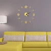 Affordable 3D Wall Clock DIY Acrylic Mirror Stickers Watch Clocks Europe horloge Living Room Home Decor Art Decal reloj de pared 5