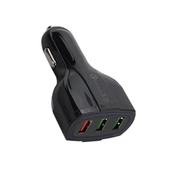 

USB Fast Quick CAR Charger Adapter (16W 5,9,12 V 3.1A) For Android Or IPhone
