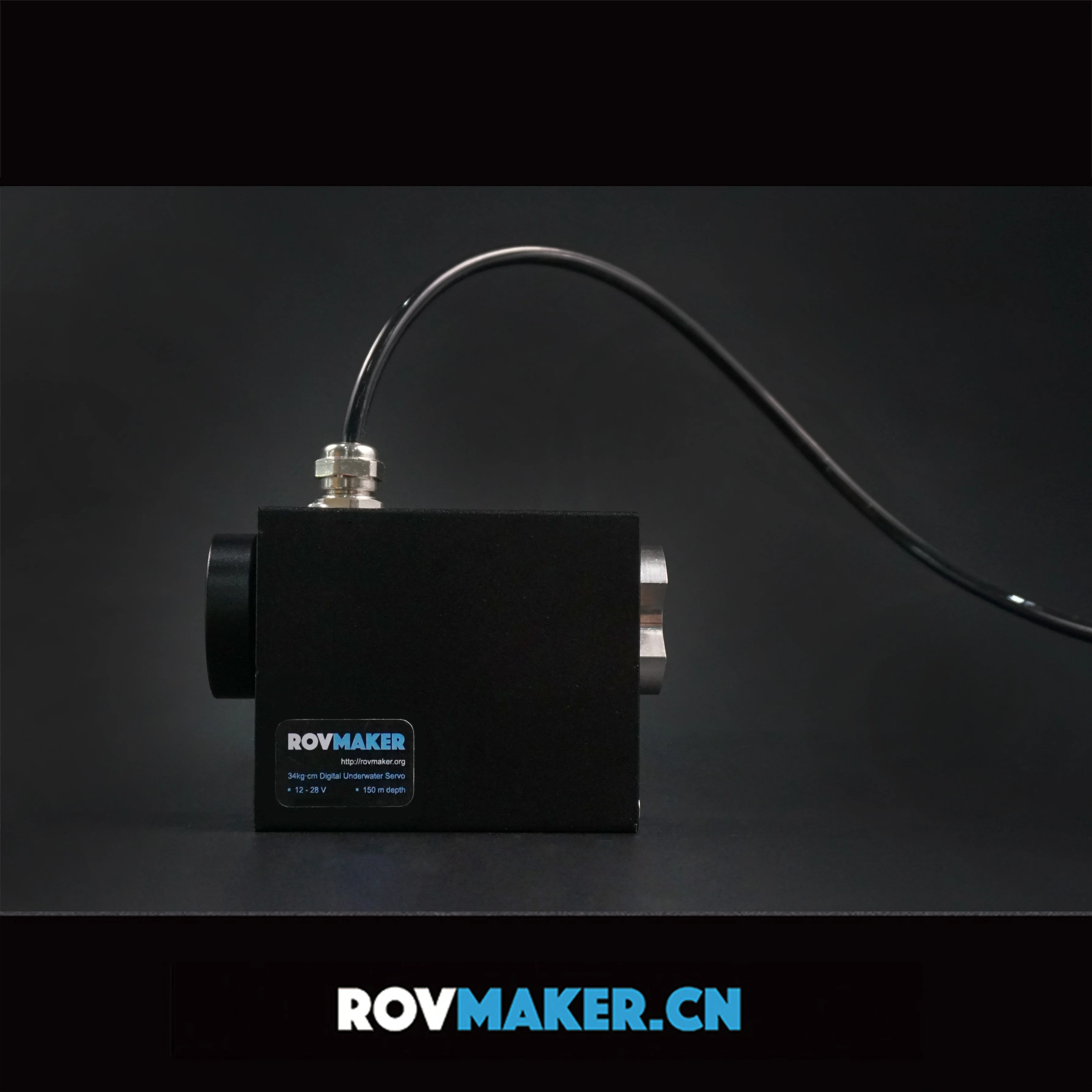 ROVMAKER underwater steering gear suitable for mechanical arm and underwater robot ROV Underwater servo water depth 300 meters 2