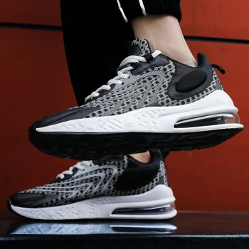 

2020 New Flying Weave Super Light Men's Running Shoe Outdoor Sport Shoes Mens Cushioning Non-slip Mesh Walking Shoes Men Sneaker