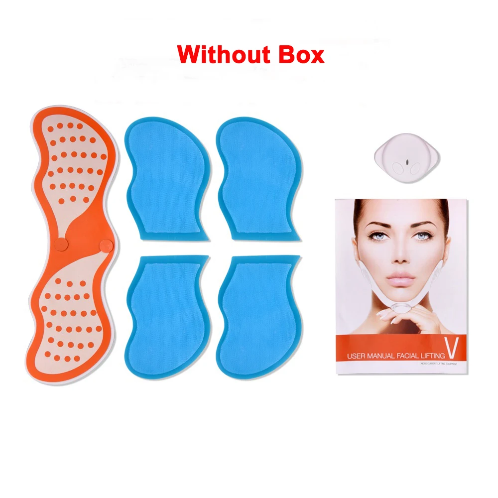 Package A EMS электронный импульсный лифтинг для лица V лицо микро токовый лифтинг укрепляющий для удаления морщин Красота лица Здоровый Уход - Цвет: Package A