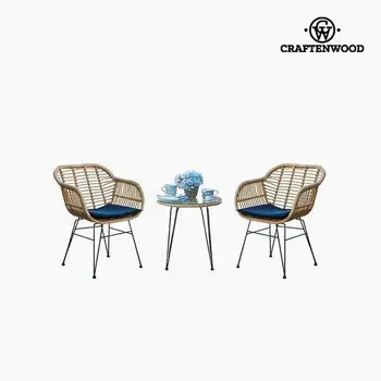 

Table set with 2 chairs (3 pcs) by Craftenwood