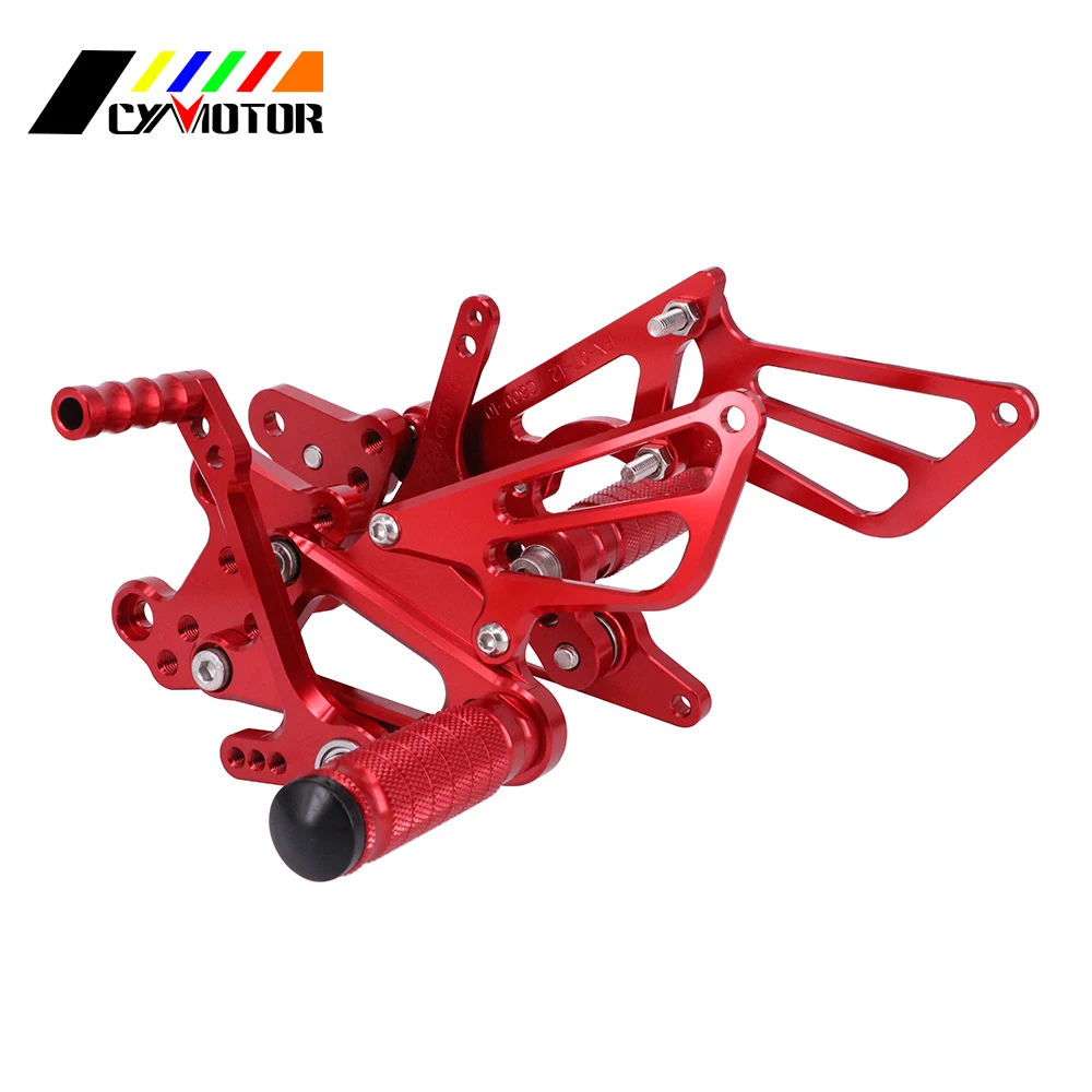 Мотоцикл с ЧПУ Регулируемые подножки для HONDA CBR600RR 2003 2004 2005 2006 CBR1000RR 04 05 06 07 CBR 600RR 1000RR
