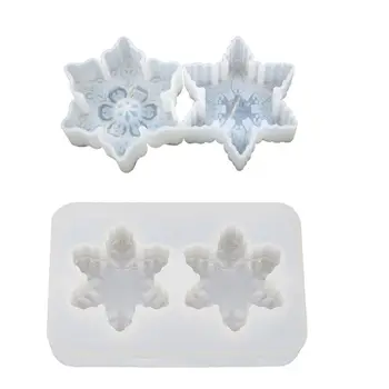 

Hot Silicone Molds Snowflake Jewelry Mold DIY Jewellery Making Accessories UV Resin