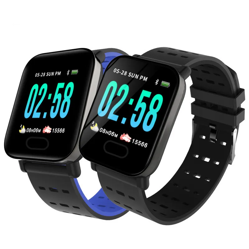 

A6 Smart Watch Men Women Heart Rate Monitor Blood Pressure Waterproof Smart Bracelet Sport Smartwatch Clock IOS Android Gifts