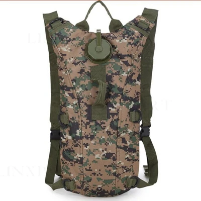 WLDG ТПУ 2.5L сумка для воды Molle сумка для воды гидратационный Рюкзак Военная Тактическая водонепроницаемая сумка с мочевым пузырем для пешего туризма альпинизма велоспорта - Цвет: WLDG