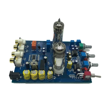 

Amplificador Bluetooth Tube Preamplifier Fever Hifi 6J5 Bile Vacuum Tube Preamp JRC5532 Pre Amplifier Tone Control Board
