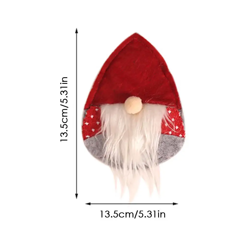 1PC Cutlery Holder Snowman Santa Clause Christmas Cutlery Holder Pocket Christmas Knifeware Tableware Table Decoration