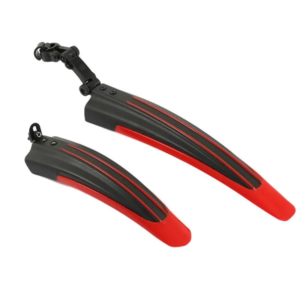 Front And Rear Mud Guard Set Flap Mudguard Fender Mud Fender Mountain Bike Mudguard Rain Shield Mudguard afbeelding