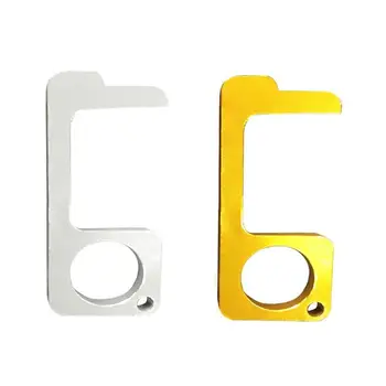 

Hygiene Door Opener Protect Hand Hygiene EDC Door Opener Metal Handle Key Door Opener 1pc