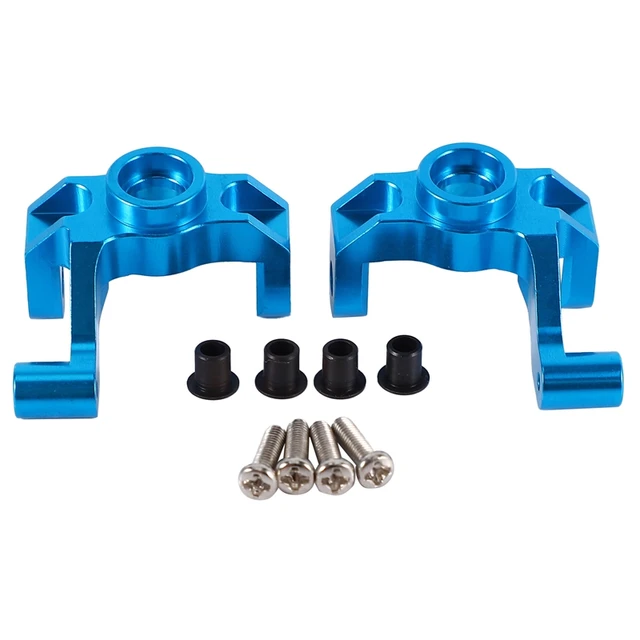 Aluminum Steering Hub Carrier Knuckle (L/R) 0005 Portal Drive Housing Front for WLtoys 12428 12423 1/12 FEIYUE Desert Eagle FY03 6