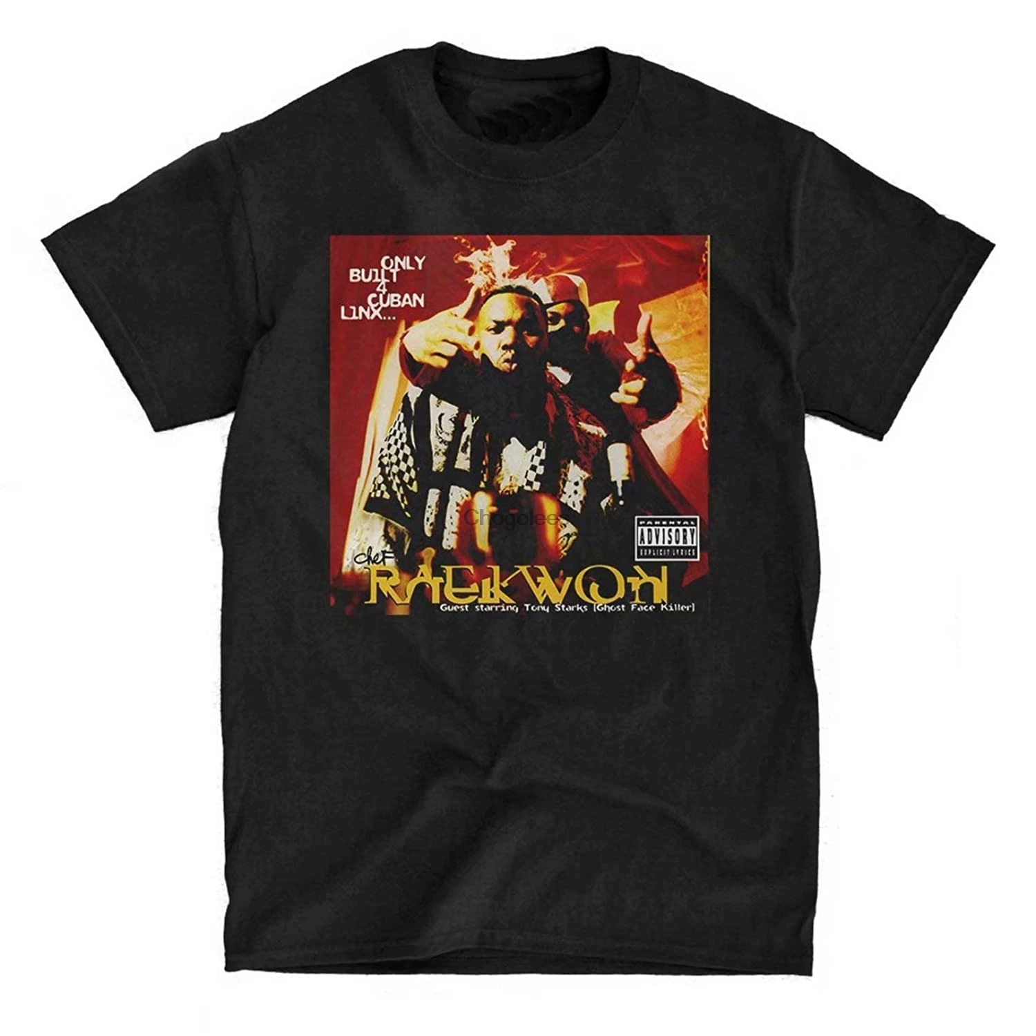 MathewARice Men's Raekwon-Only Built 4 Cuban Linx-Black Fashion Mens T-Shirt |