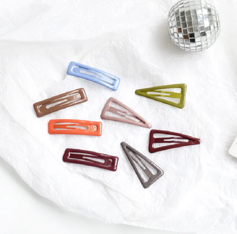 

Hair clip geometry BB clip girl heart bracelet clip lovely headdress hair accessories broken hair clip