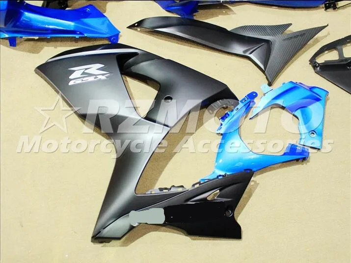 ACE наборы Новые для Suzuki GSXR1000 K9 2009 2010 впрыскивание, АБС-пластик мотоцикл обтекатель GSXR1000 K9 09 10 серый синий R38