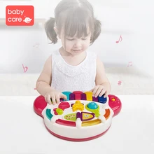 Babycare музыкальный инструмент Детские игрушки для малышей животное пианино, воспроизводящее звуки животных с фермы развивающие Музыкальные Развивающие игрушки для детей подарок