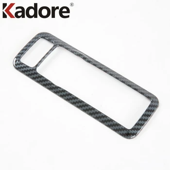 

For Ford Explorer 2020 2021 Carbon Fiber Car Interior Headlight Switch Panel Cover Trim Decoration Frame Sticker Car Accessories