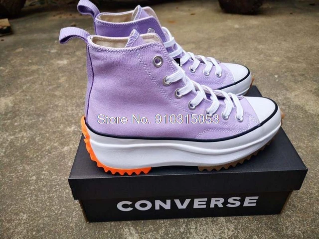 converse run star hike lavender
