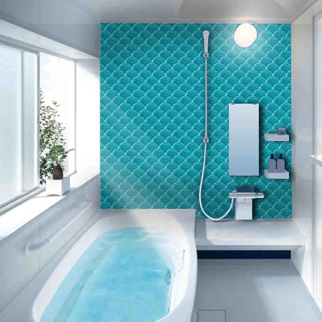 Fish Scales Wallpaper Tile Art Metope Wall Decal Sticker Diy Kitchen Bathroom Decor Fish Scale Fan Shape Shell Mosaic Tile C Wall Stickers Aliexpress